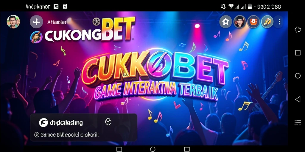Tampilan gameplay CUKONGBET yang seru dan interaktif.