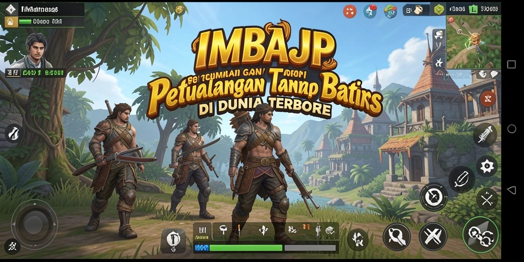 Gameplay IMBAJP di dunia Open World yang luas dan mengesankan.