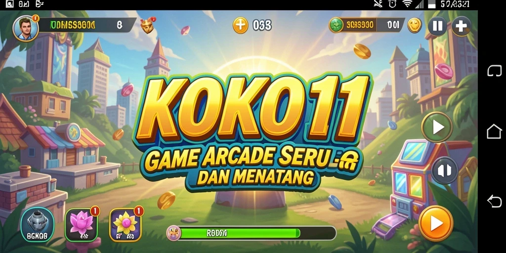 Gameplay KOKO11 yang penuh warna dan menantang.