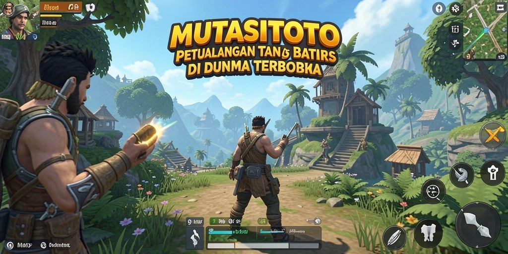 Tangkapan layar menampilkan gameplay seru di dunia terbuka MUTASITOTO.