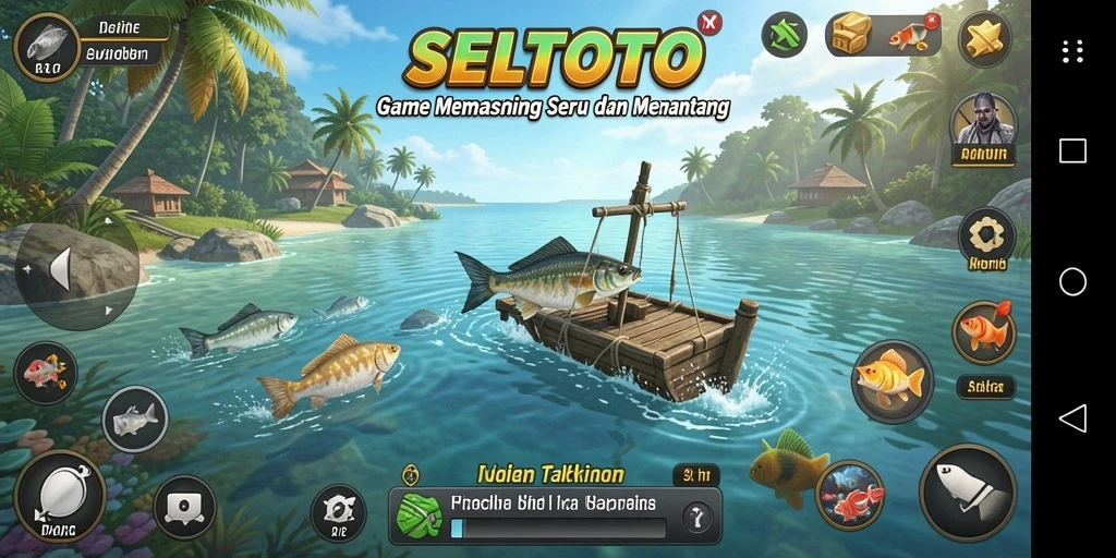 Tangkapan ikan yang besar di gameplay SELTOTO yang menyenangkan.