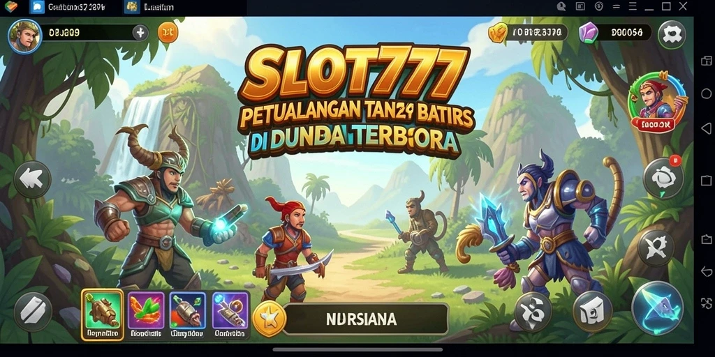Gameplay SLOT777 menampilkan petualangan seru di dunia terbuka.