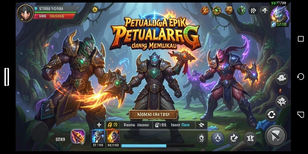 Gameplay ARPG yang seru di dunia ST789 dengan pertarungan strategis.