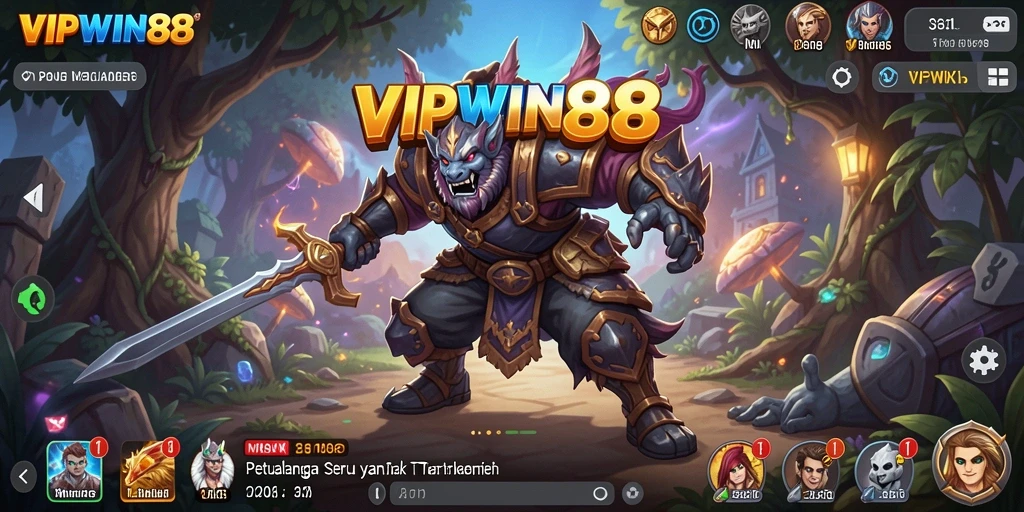 Tangkapan layar VIPWIN88 menampilkan gameplay seru dalam petualangan yang mendebarkan.