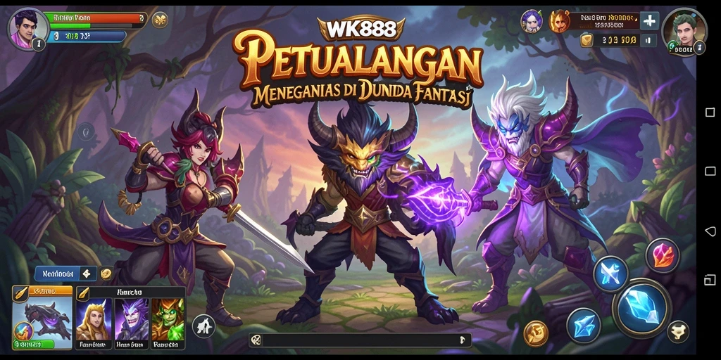 Tampilan menarik dari gameplay WK888 yang penuh petualangan seru.